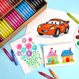 FUMILE bulk crayons gift-ready for birthdays and stocking stuffers