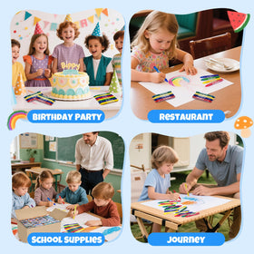 FUMILE party favors crayons for kid-friendly events.