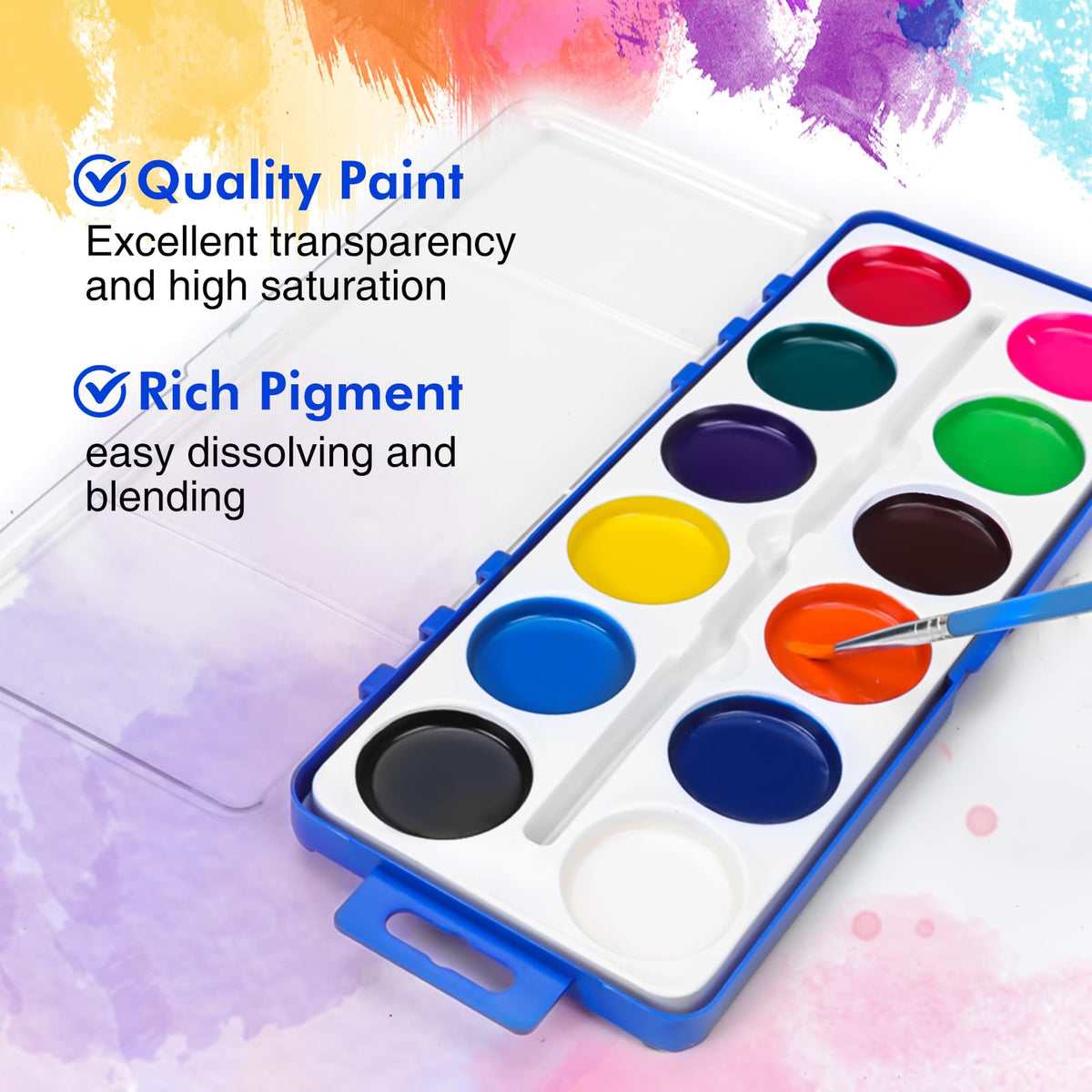 FUMILE safe, non-toxic pigments for kids' art exploration.
