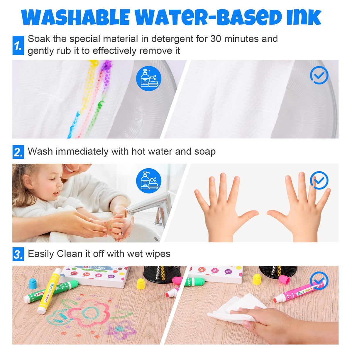 FUMILE valve design prevents ink leaks during storage and use.