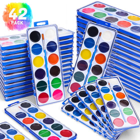 FUMILE washable non-toxic paints improve safety during kid painting sessions.