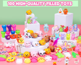 Fumogym Easter egg containing 12 mochi squishies for tactile fun