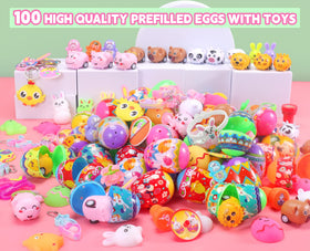 Fumogym Easter egg containing 12 pop keychains for shareable prizes