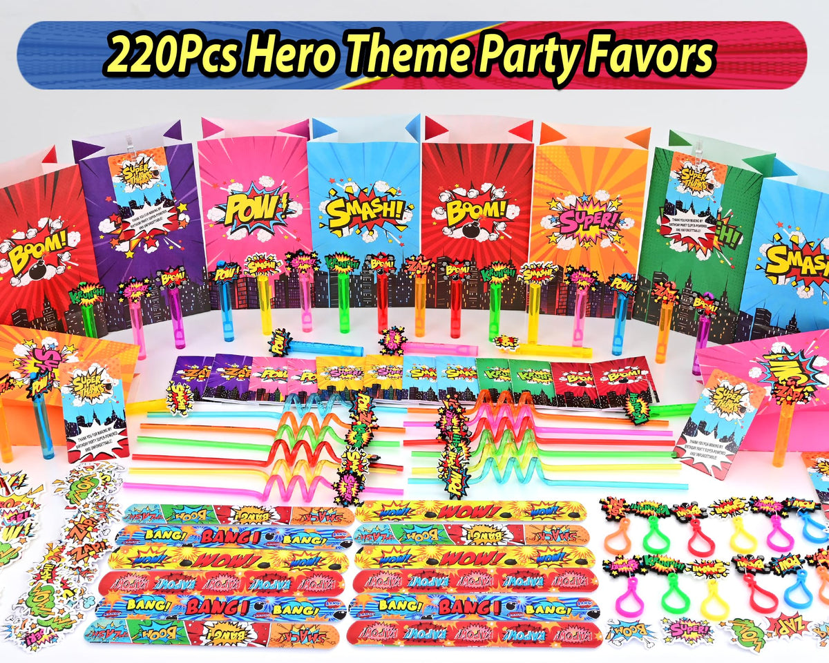 Fumogym notebooks and treat bags for personalized celebrations.