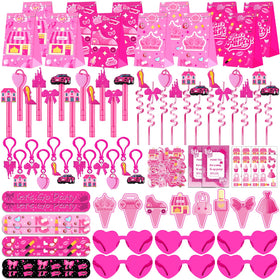 Fumogym pink princess glasses for festive photos and kid-friendly party favors.