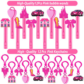 Fumogym pink slap bracelets add interactive fun to favors.