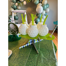 Fun Express child-friendly golf cups are easy to handle for kids.