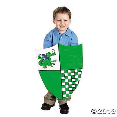 Fun Express Knight Shield: a durable, safe costume accessory for pretend play.