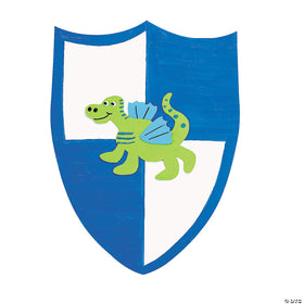 Fun Express DIY Shield Kit shields, ready for decorating and imaginative play.