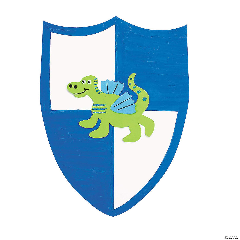 Fun Express DIY Shield Kit shields, ready for decorating and imaginative play.