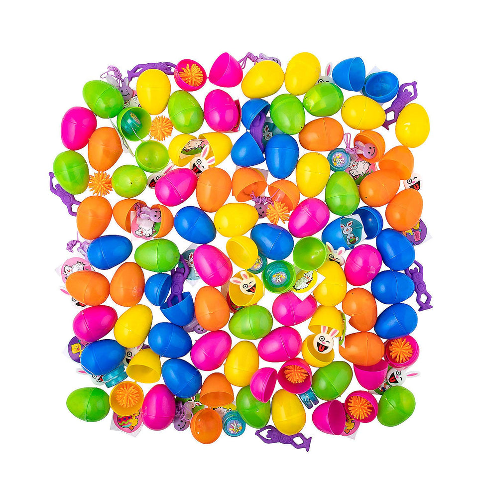 Fun Express Easter eggs bulk with 1000 prefilled eggs for classroom prizes