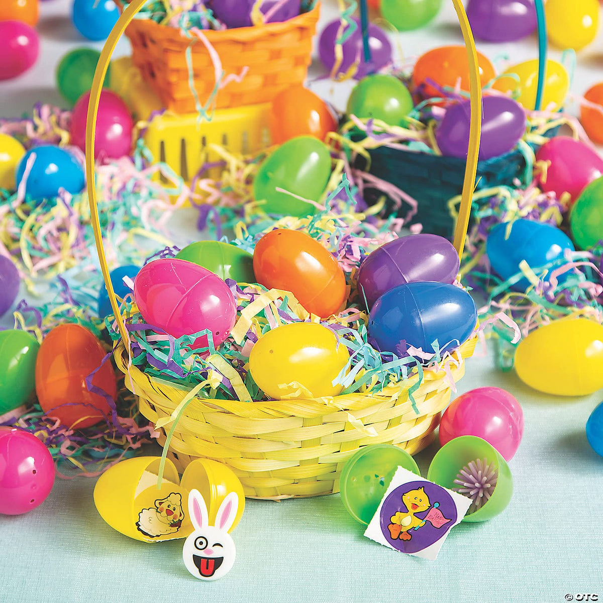 Fun Express eggs contain toys and stickers for parties and events