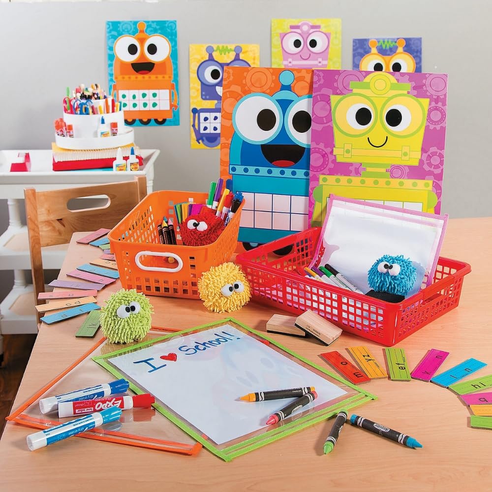 Mini size erasers 3 x 2.75 inches ideal for little hands.