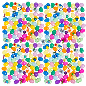Fun Express mega bulk eggs, closed packaging, ideal for large classrooms and events.