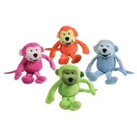 Fun Express neon monkeys side view, great for festive activities.