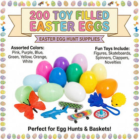 Fun Express surprise eggs with sticky hands for interactive rewards.
