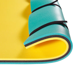 Fun Float Rolled packaging makes storage and deployment easy.