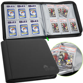 FunGuys graded card binder cover protects PSA slabs during transport.