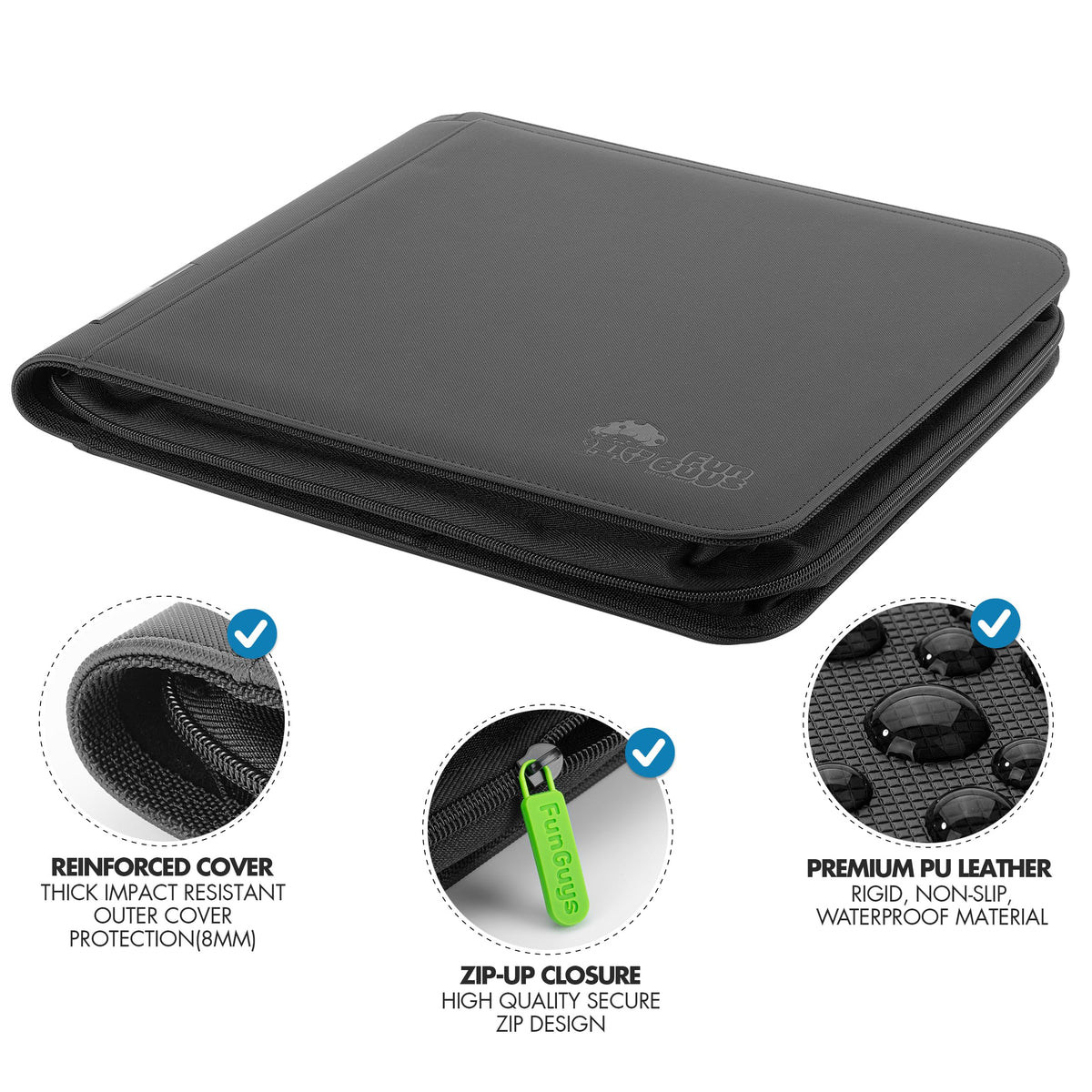 FunGuys PSA slab holder 6-pocket layout for easy browsing.