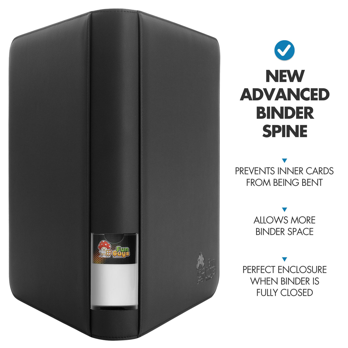 FunGuys travel-ready zipper binder ideal for card shows and meet-ups.