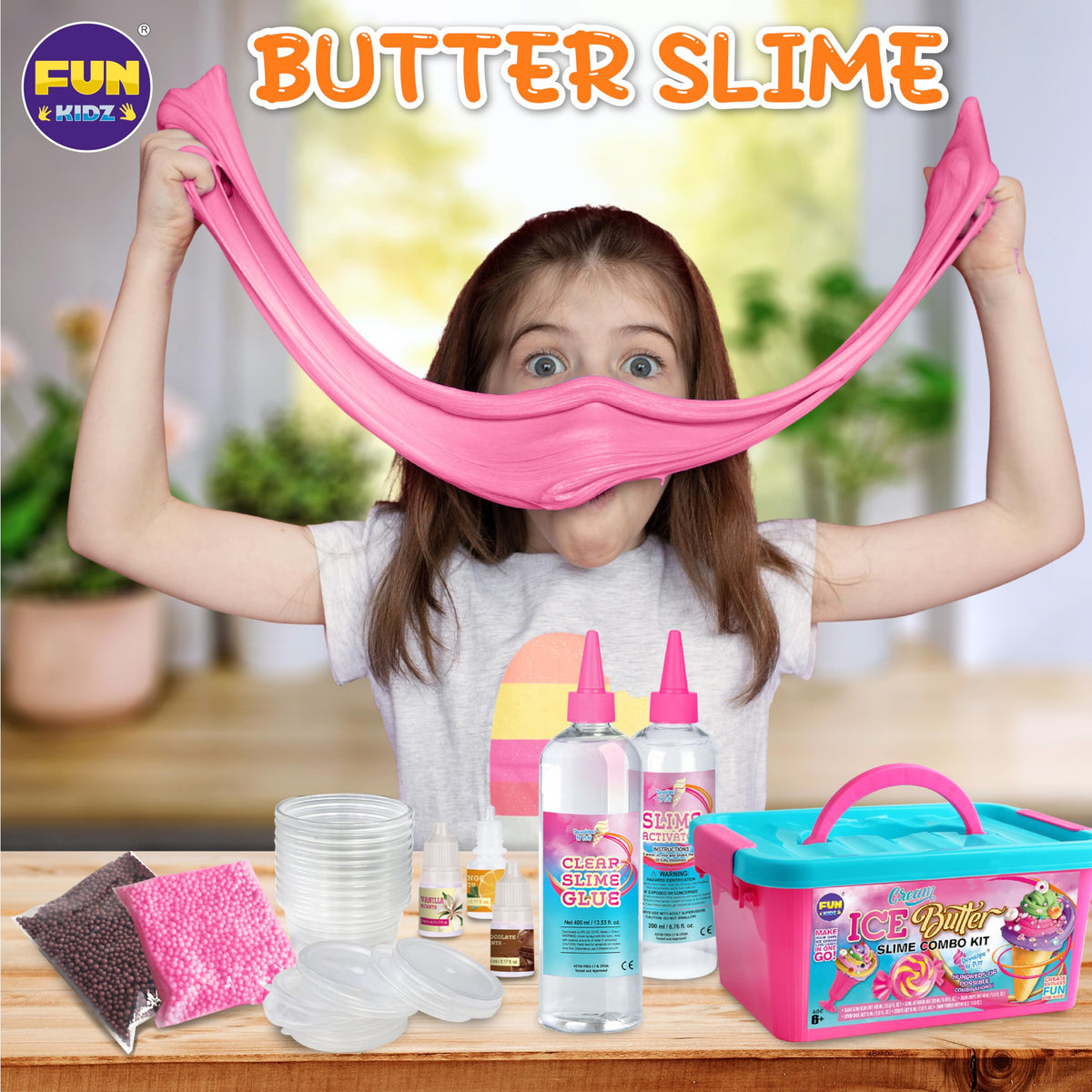 FUN KIDZ gift butter slime kit family activity strengthens bonding at home