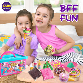 FUN KIDZ gift butter slime kit glitter slime for sparkling sensory exploration