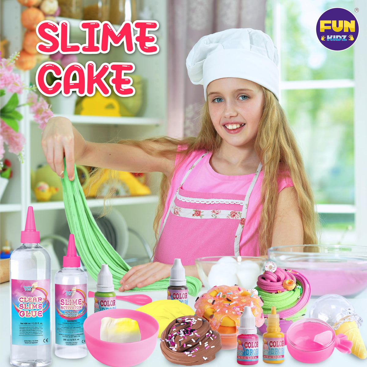 FUN KIDZ gift butter slime kit scented slime varieties offer cozy scents