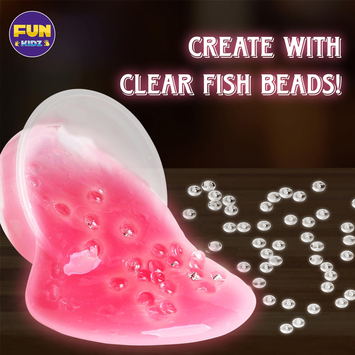FUN KIDZ Glow in the Dark slime makes a great kids gift.