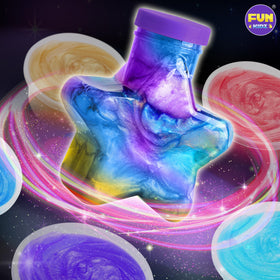 FunKidz kids enjoy creating slime together, encouraging friendship and collaboration.