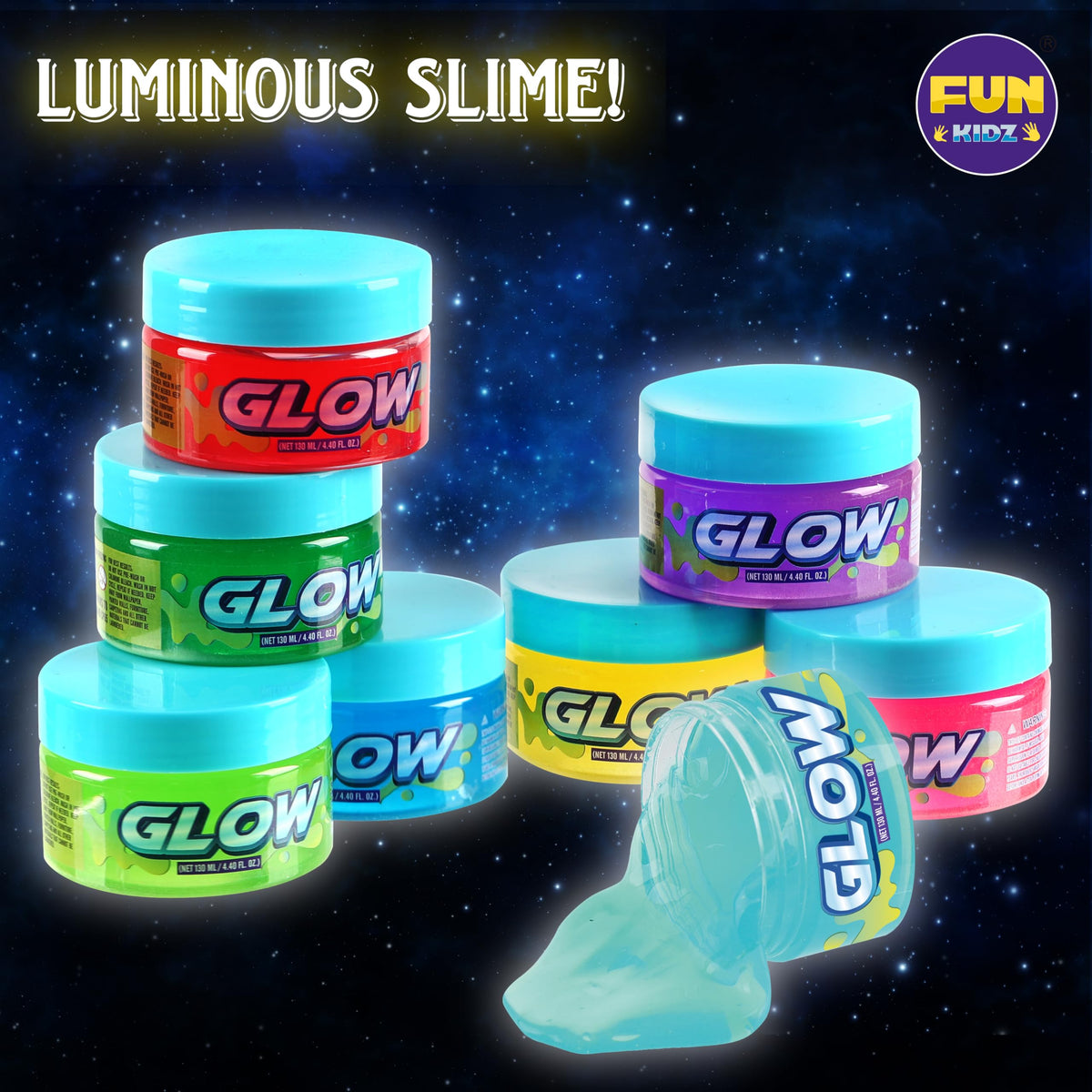 FUN KIDZ Slime party activities spark creativity and sharing.