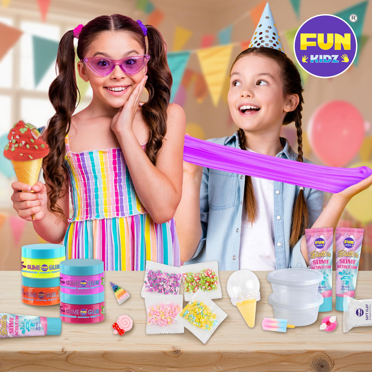 FunKidz slime party ideas inspire group creativity and shared fun.