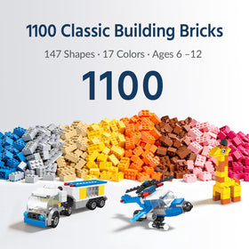 FUN LITTLE TOYS 147 shapes displayed for versatile building projects