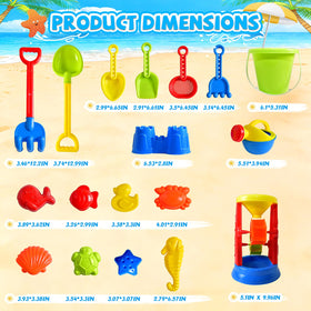 FUN LITTLE TOYS Colorful sand set sparks vibrant outdoor fun