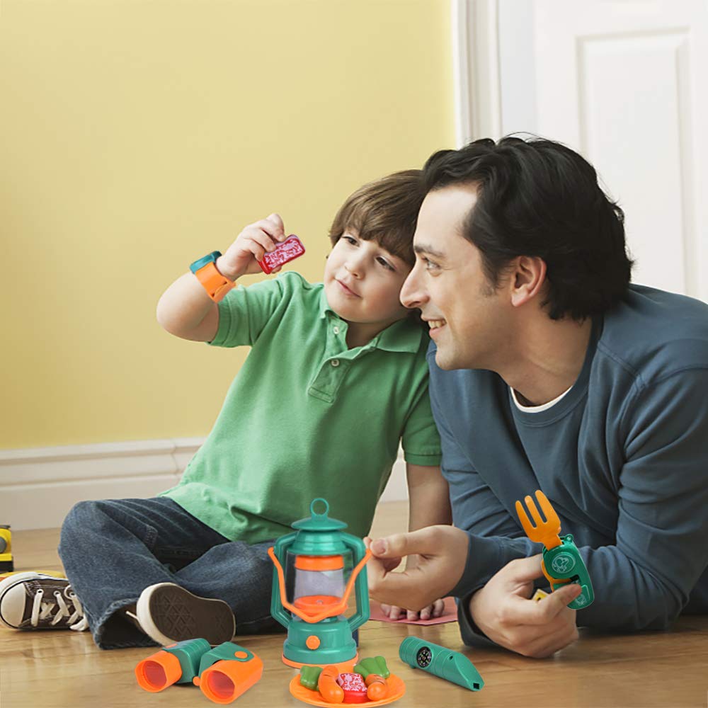 FUN LITTLE TOYS camp lantern provides bright light and portability