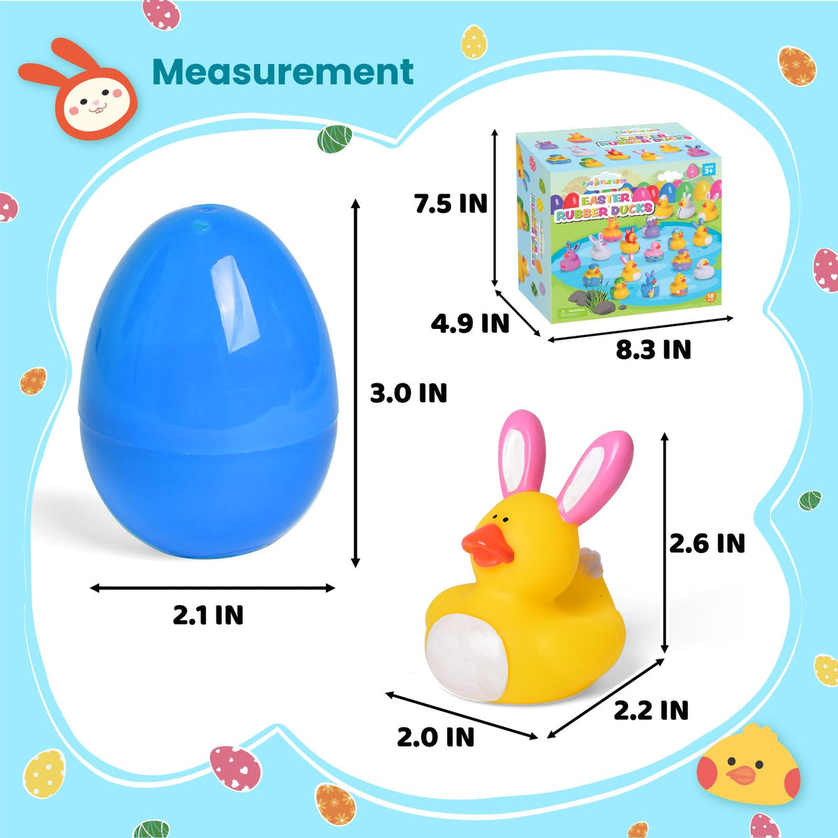 Fun Little Toys Easter eggs make festive gifts for baskets