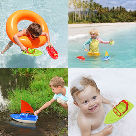 FUN LITTLE TOYS lightweight set easy to carry to pools or beaches.