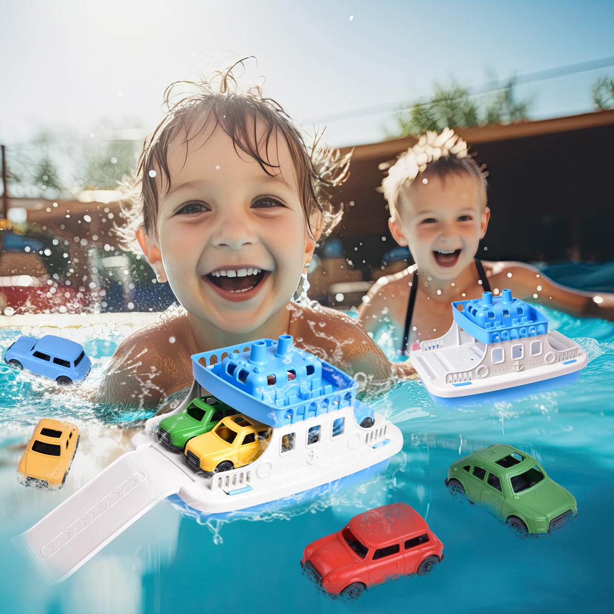 FUN LITTLE TOYS safe materials ensure gentle, non-toxic bath play