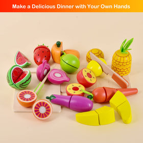 FUN LITTLE TOYS lemon tangerine strawberry pieces for bright pretend cooking