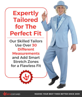 Fun Shack blue top hat to finish the iconic 90s character style.