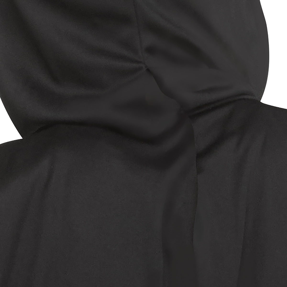 Close-up fabric detail of Fun World Ghost Face robe for durable comfort.