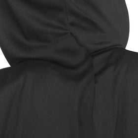 Close-up fabric detail of Fun World Ghost Face robe for durable comfort.