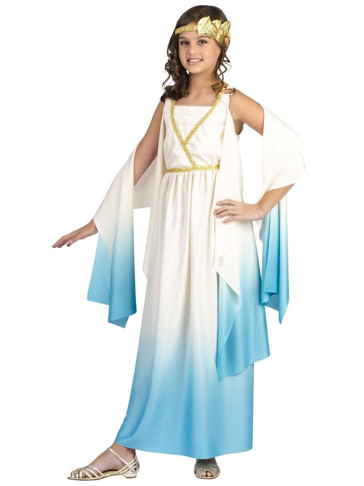 Fun World Greek Goddess Costume ombre skirt for imaginative play and festive looks