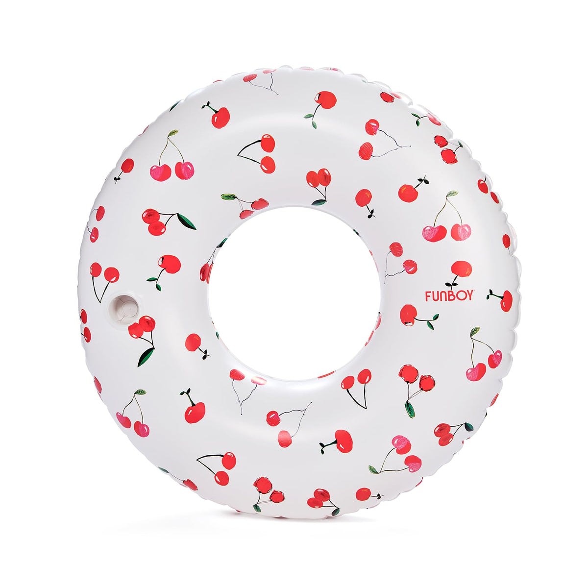 FUNBOY Giant Cherry pool float with cup holder for easy sipping
