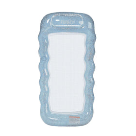 FUNBOY giant inflatable blue glitter mesh lounger for pool lounging