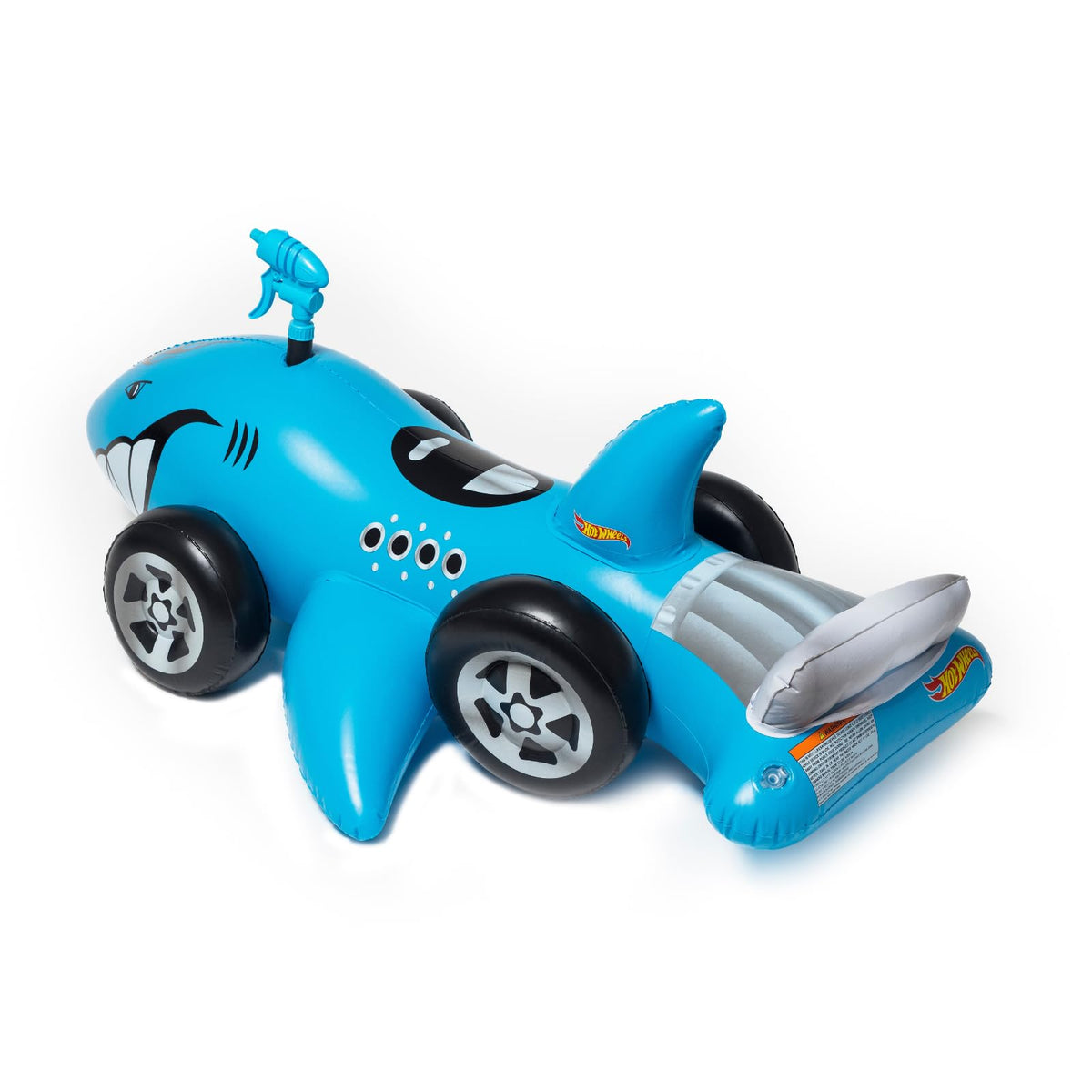 Graphic details of the Sharkruiser enhance pool visibility and style.