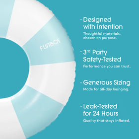 FUNBOY lightweight 48-inch float ideal for travel and quick setup