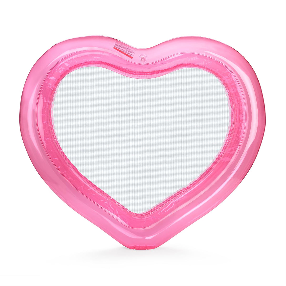 FUNBOY Original Heart Mesh Lounger, giant two‑person float for pool moments.