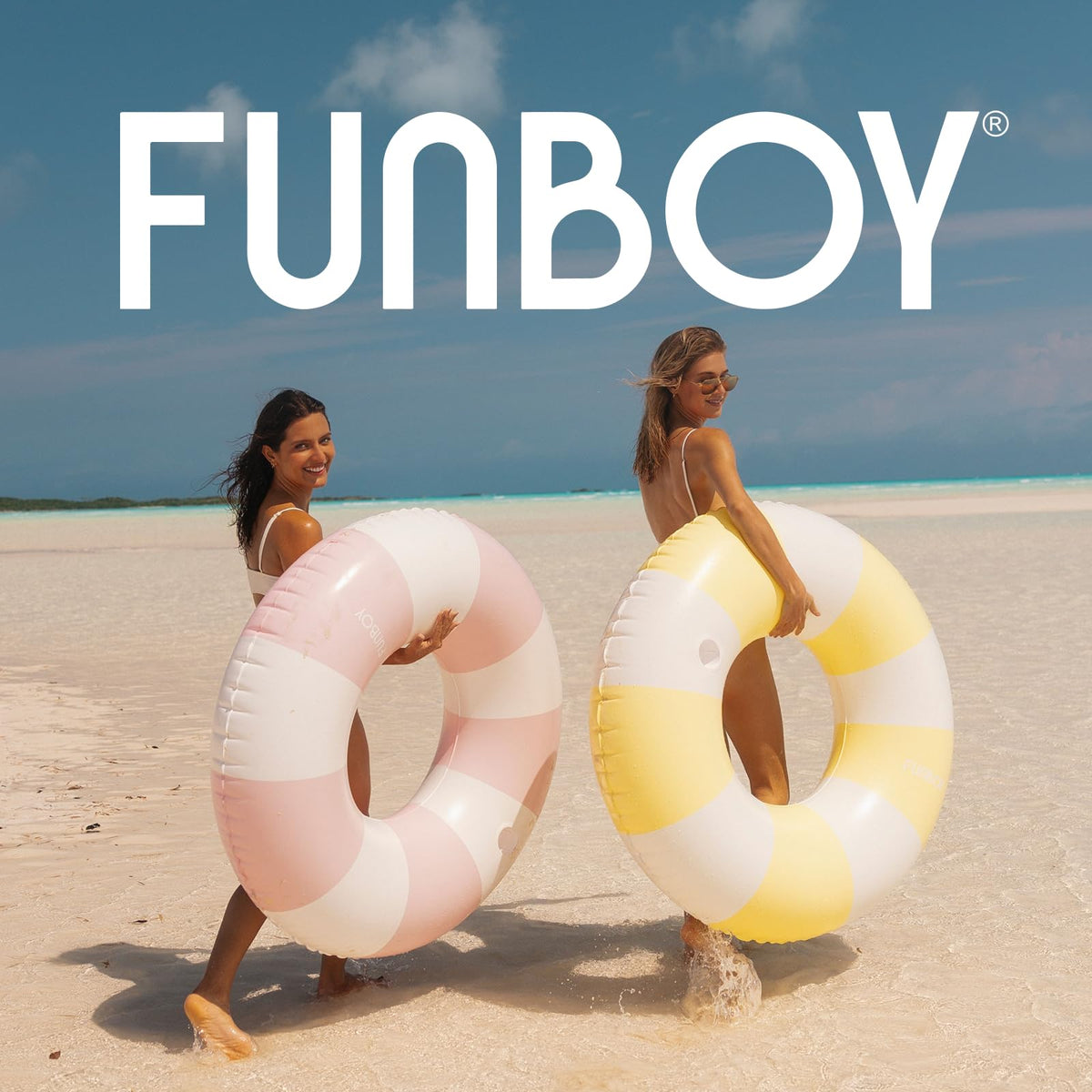 FUNBOY party-ready float collection complements mixed color setups.