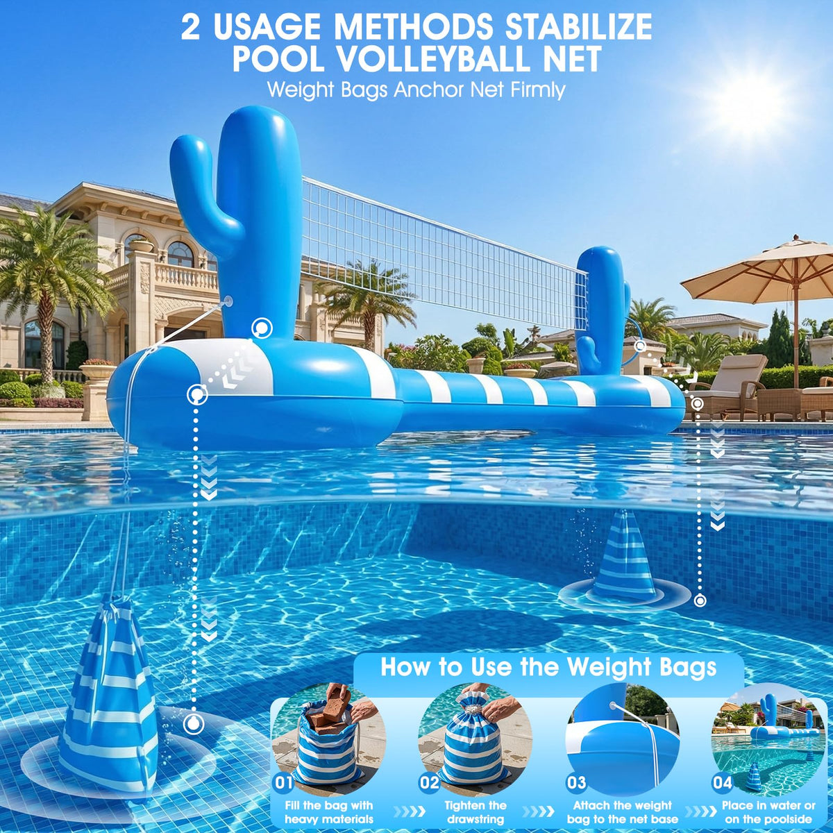 A perfect backyard gift for teens and adults who love water games.