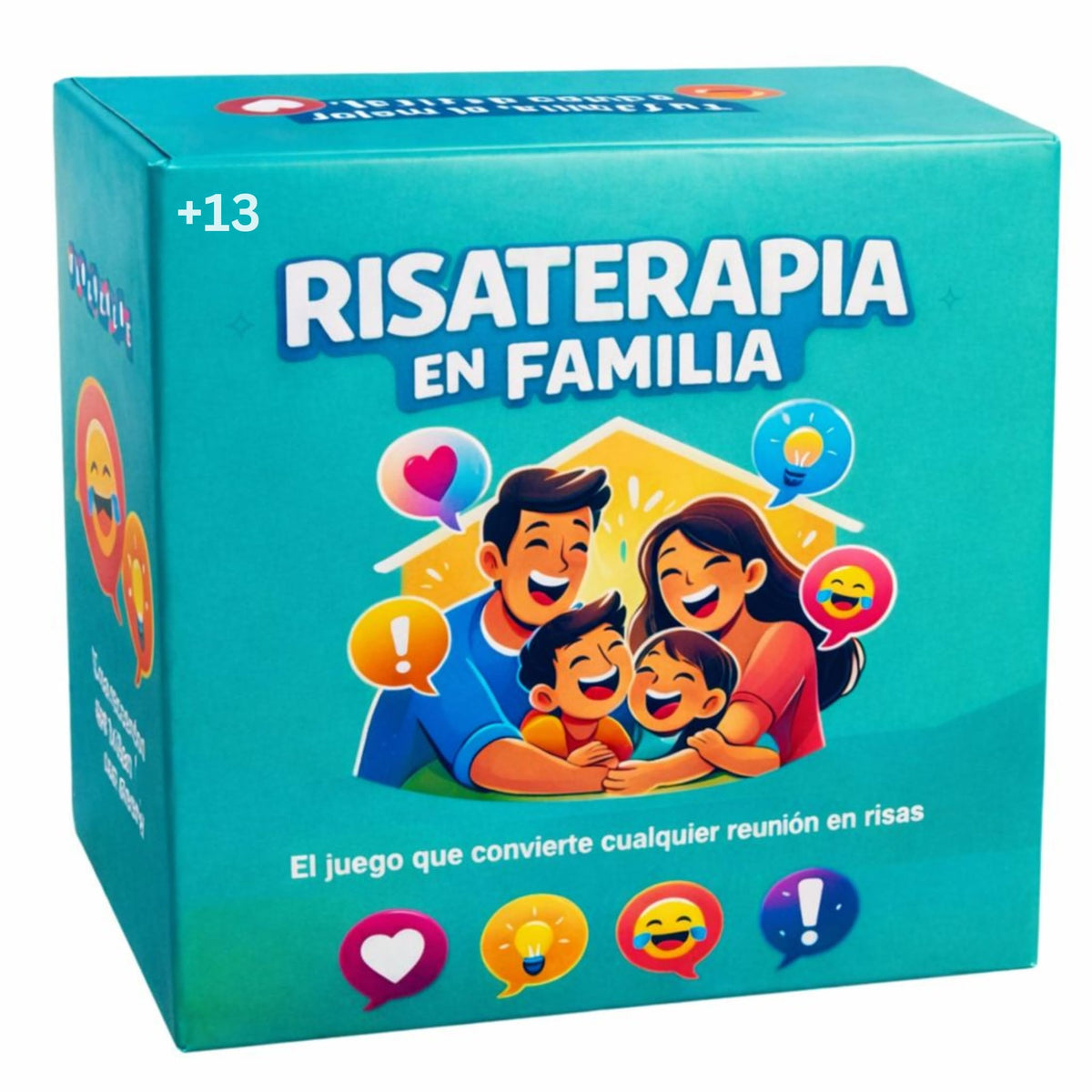 Funchevere family laughter card game cover with vibrant art for cozy game nights.